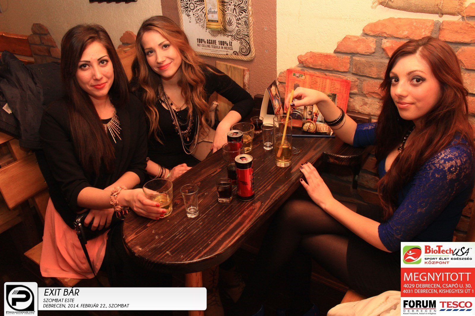Debrecen,Exit Bar - 2014. Február 22., szombat este