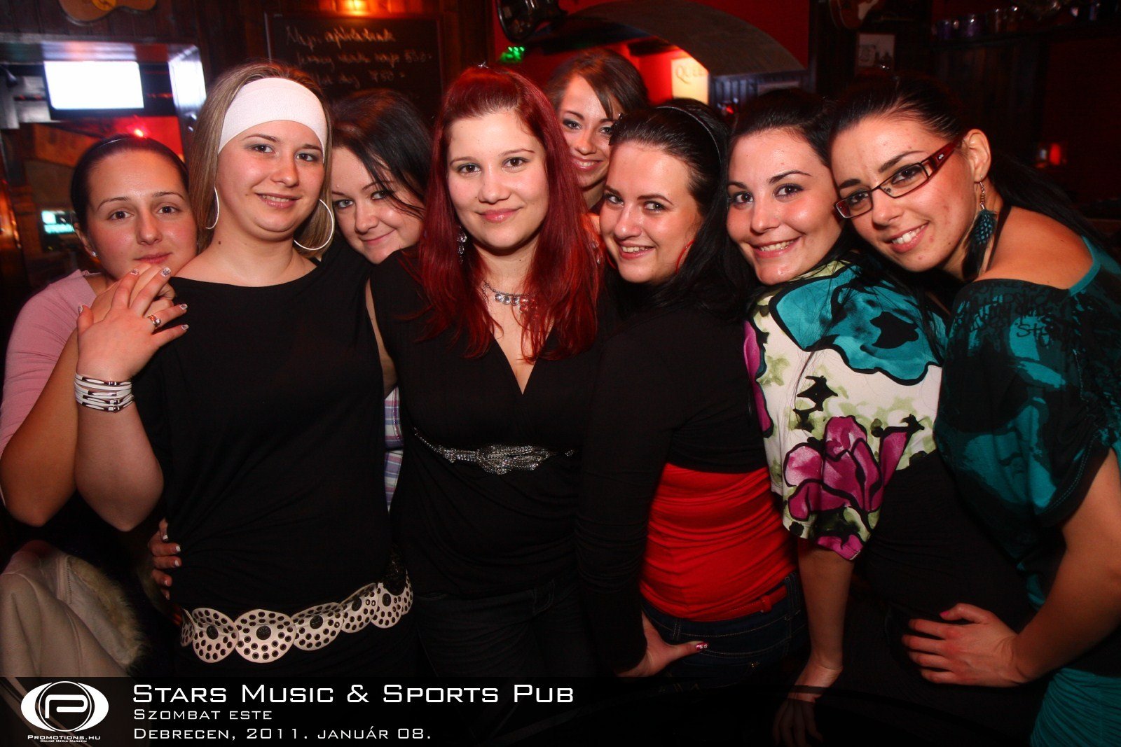 Debrecen, Stars Music & Sports Pub - 2011. január 08. Szombat
