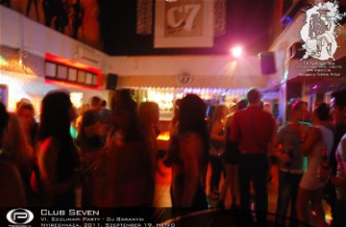 Nyíregyháza, Club Seven Café - 2011. Szeptember 19. Hétfő