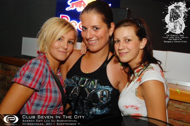Nyíregyháza, Club Seven In The City - 2011. Szeptember 7. Szerda