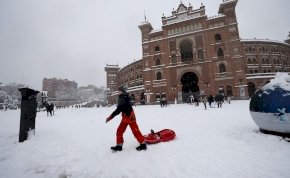 Rendkívüli havazás Spanyolországban