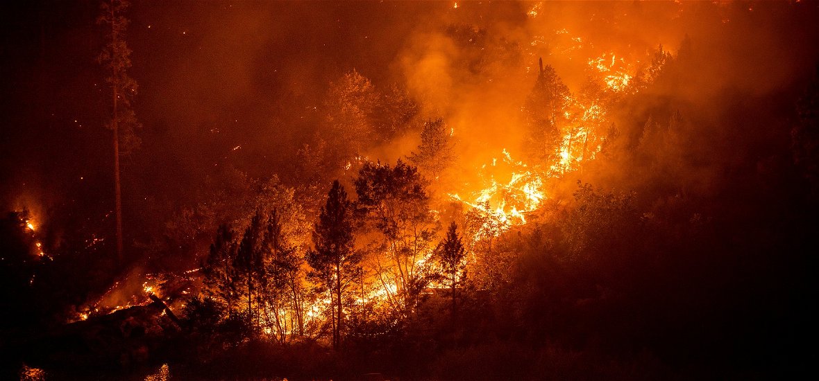 Mintha a pokolban lennél – fotókon a pusztító Caldor-tűz