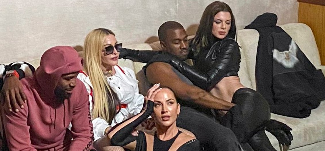 Madonna és Kanye West együtt buliztak – fotók
