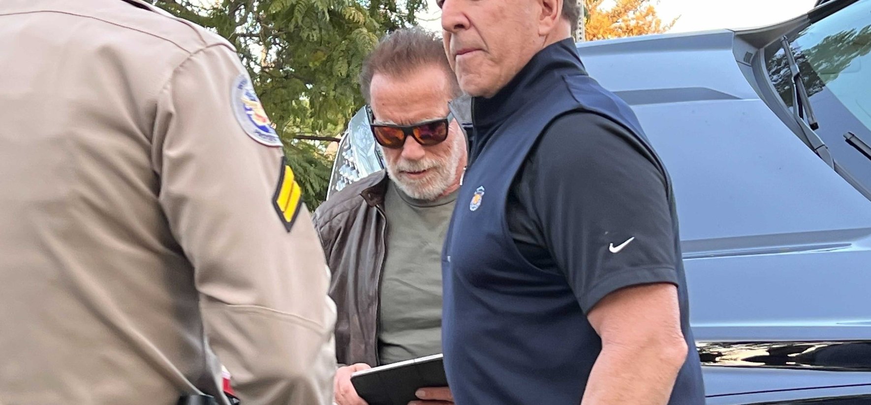 Durva fotókon Arnold Schwarzenegger balesete – galéria