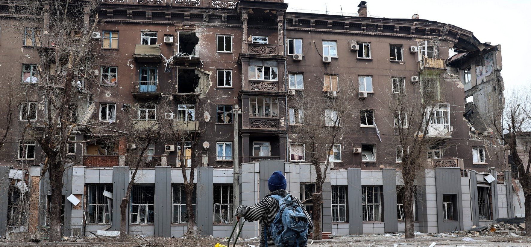Orosz-ukrán háború: hátborzongató képek Mariupolból