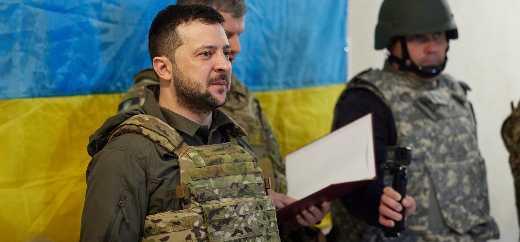 Az ukrán elnök az életét kockáztatta, de megtette ezt a lépést