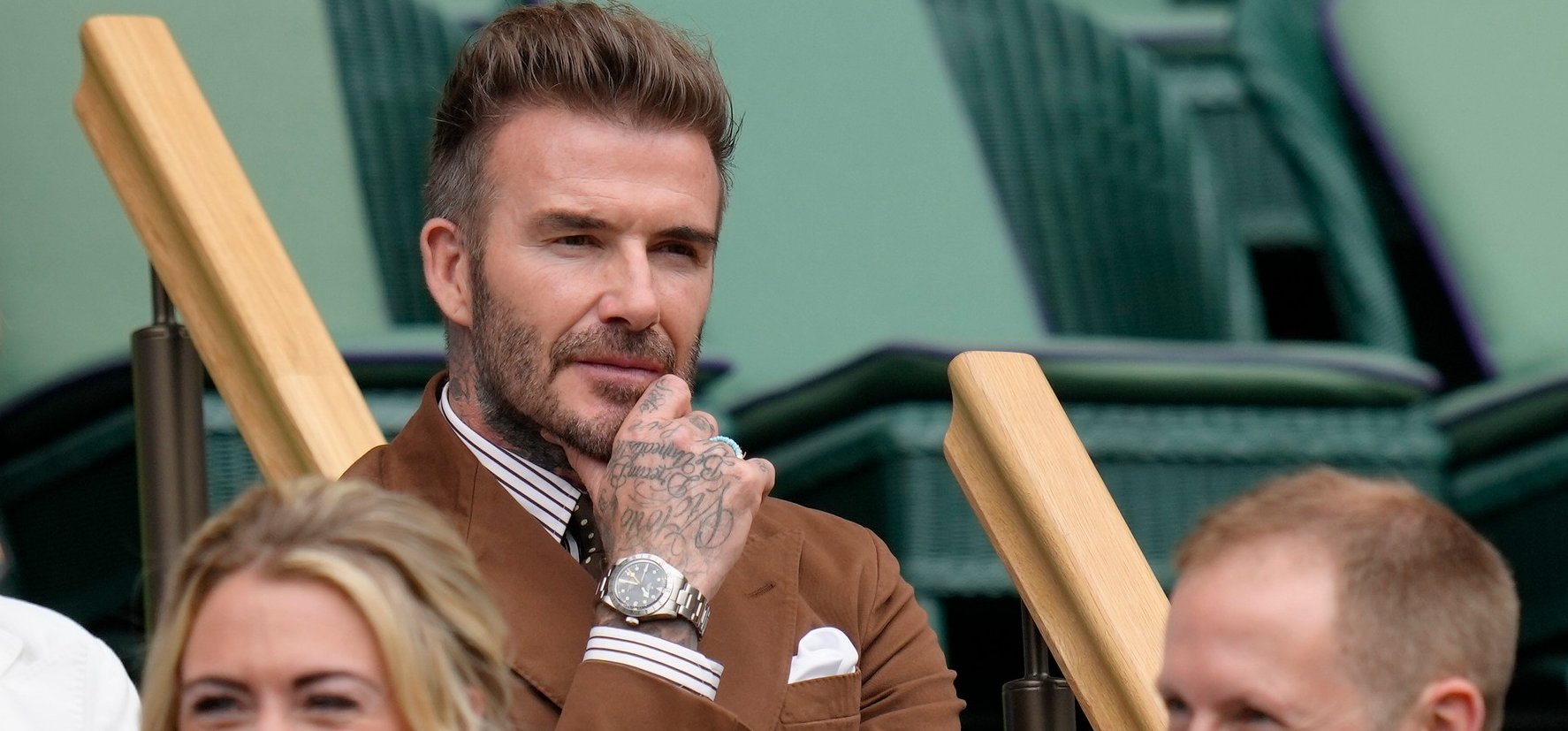 Erre a gigász meccsre látogatott ki David Beckham az édesanyjával