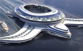 Teknős alakú úszó várost akar építeni egy tervező, ami 60 ezer embert tudna befogadni 