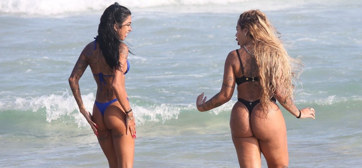 Neymar testvére, Rafaella Santos meghódítja Riót dögös bikinis képivel