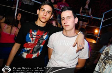 Nyíregyháza, Club Seven In The City - 2012. Május 2. Szerda
