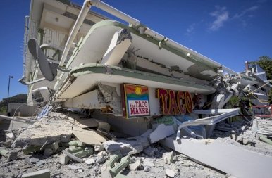 Puerto Rico a földrengés után