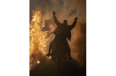 Tűzlovaglás Spanyolországban, Luminarias fesztivál