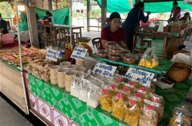 A thaiföldi piacok végeláthatatlan labirintusai