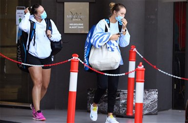 Már gyakorolnak a teniszezők Melbourne-ben