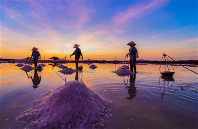 Hó, rizs, só? Mi lehet ez? - csodálatos képek Vietnámból