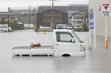Képeken az óriási Japán esőzés