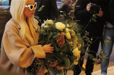 Lady Gaga őrülten szexi ruhában jelent meg A Gucci-ház olaszországi premierjén – fotók