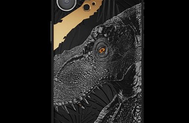 Íme az orosz iPhone tok, amiben valódi T-Rex fog van, de cserébe közel 3 millióba kerül – galéria