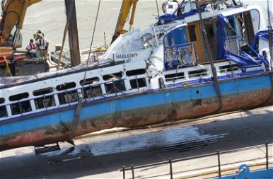 3 éve történt a Hableány hajókatasztrófa - Megrázó felvételek a helyszínről