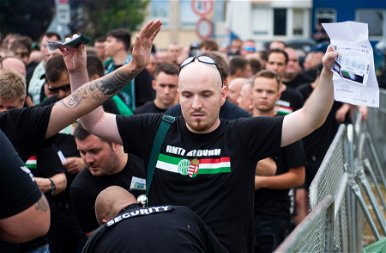 Óriásit buliztak a magyar szurkolók Szlovákiában – Fotókon a Ferencváros hatalmas győzelme