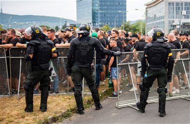 Óriásit buliztak a magyar szurkolók Szlovákiában – Fotókon a Ferencváros hatalmas győzelme
