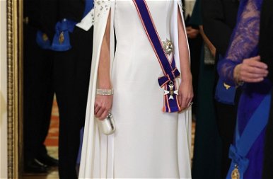 Katalin hercegné úgy nézett ki a Buckingham-palotában, mint egy igazi Disney hercegnő