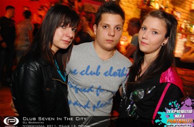 Nyíregyháza, Club Seven In The City - 2011. Május 13. Péntek